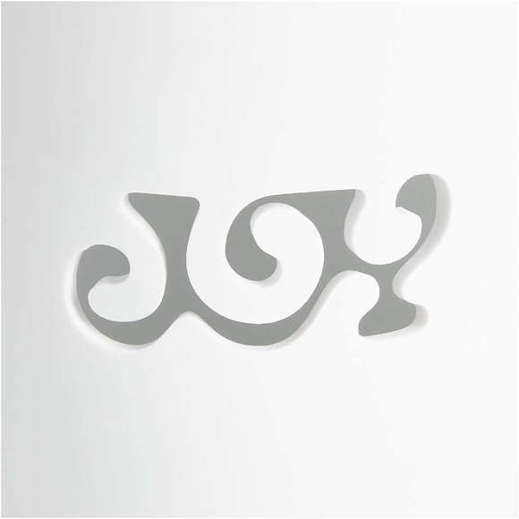 COPY - Joy" White Ceramic Hurricane Candle Holder 7" by Lucia Eames™ - Picture 4 of 8